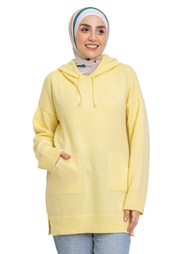 Baby Yellow Hoodie Pullover - Khotwh